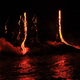 Illustration for article titled Lava Spilling Over a Cliff Looks Like Hot Candy